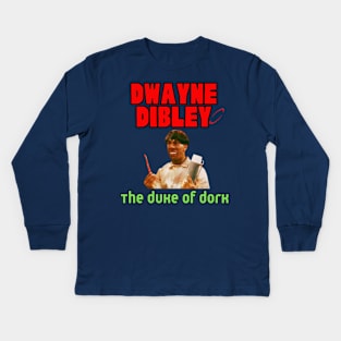 Dwayne Dibley Kids Long Sleeve T-Shirt